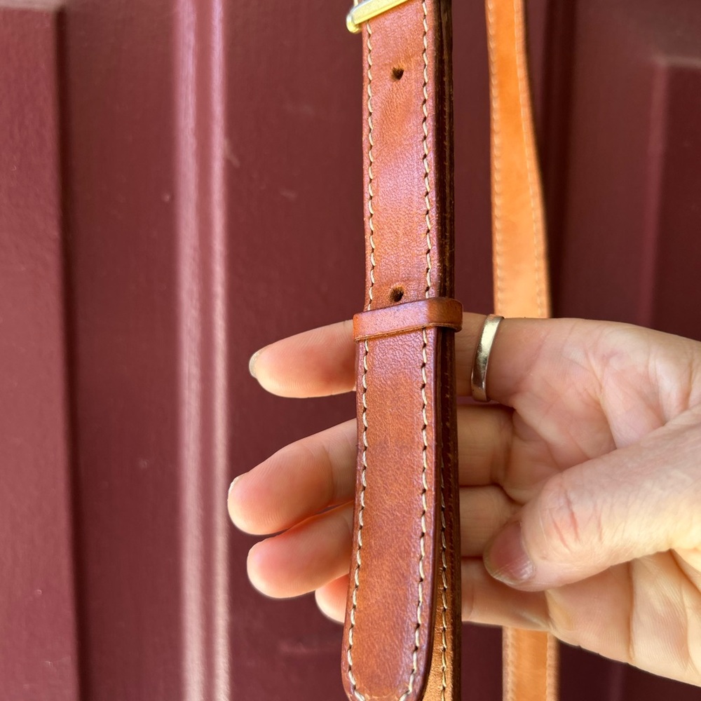 Celine Brown Patterned crossed body - Picture 10 of 16